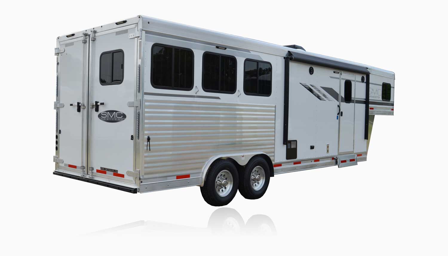 SMC Horse Trailers PROUDLY Made in the USA » Laramie SL8X9DR SMC